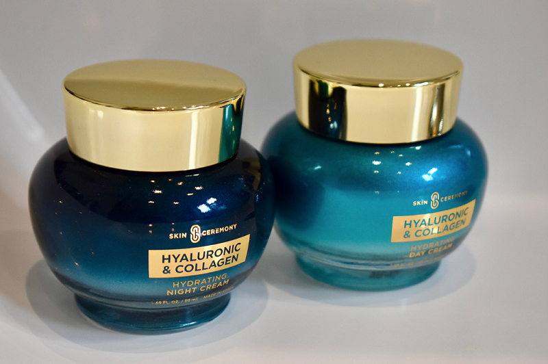 Skin Ceremony Hyaluronic & Collagen Night Cream and Day Cream